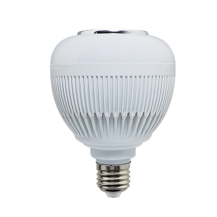 智能LED蓝牙音乐灯泡RGB变色灯遥控变光变色灯音响KTV七彩小夜灯