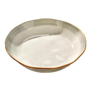 陶瓷盘子家用菜盘2025新款釉下彩深盘高级感炒菜碟子餐盘碗碟餐具