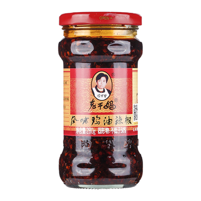 老干妈鸡油辣酱大块鸡肉