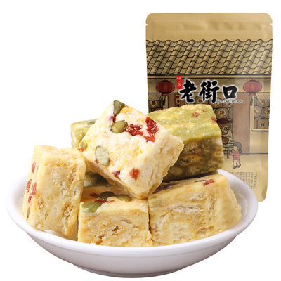 老街口原味抹茶味雪花酥