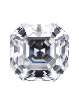 宝塔阿斯切莫桑石八心八箭裸钻