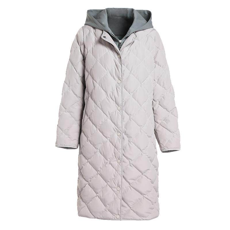 乔万尼2025新品羽绒服商场同款白鸭绒拼色设计减龄年轻款EI4T616