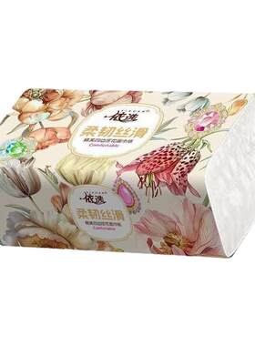 依选经典6层加厚420张大包抽纸整箱卫生纸家用面巾纸餐巾纸母婴纸