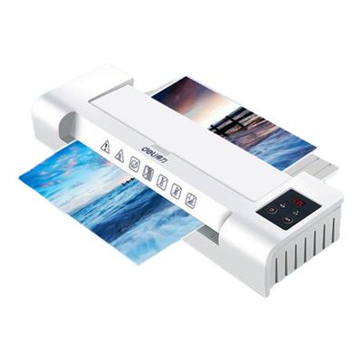 得力14318照片塑封机a3/a4过塑机办公家用相片过塑机小型热裱覆膜机3寸5寸6寸7寸8寸压膜机商用全自动过胶机