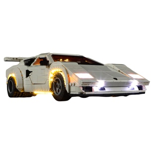 YB LED灯饰适用乐高ICONS系列10337兰博基尼跑车拼装积木灯光改件