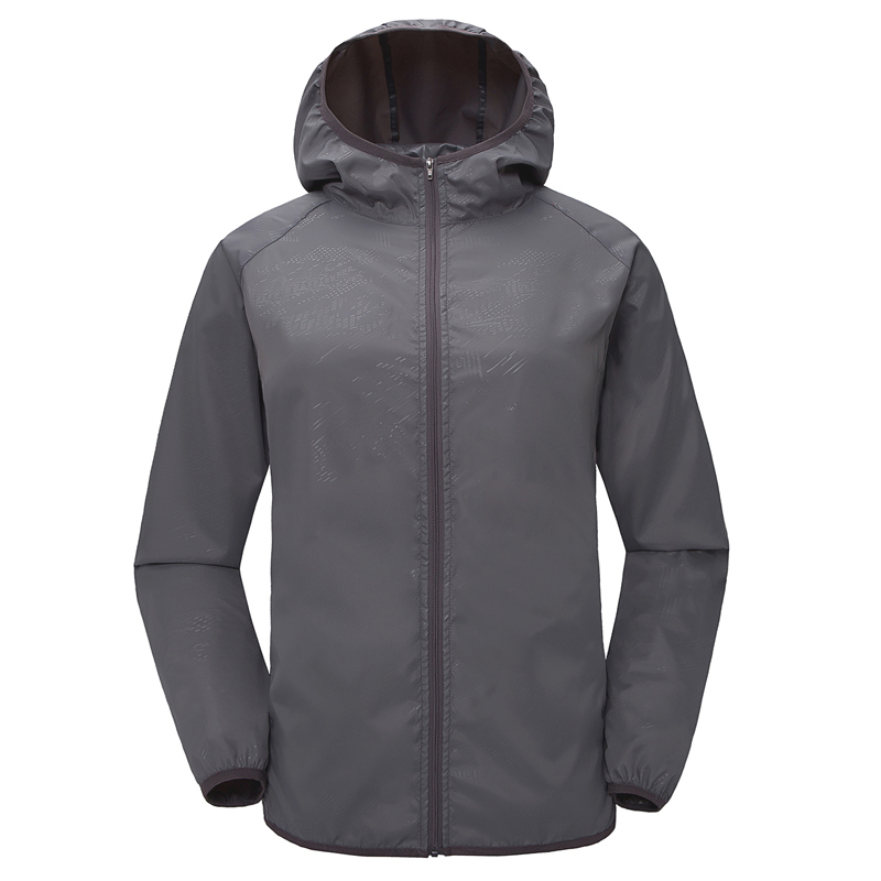 皮肤风衣男女夏季防风防晒服户外轻薄款连帽骑行服钓鱼服定制logo