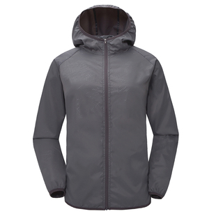 皮肤风衣男女夏季防风防晒服户外轻薄款连帽骑行服钓鱼服定制logo