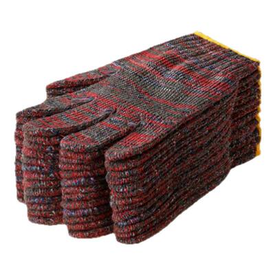 劳保耐磨干活工厂加厚棉线手套