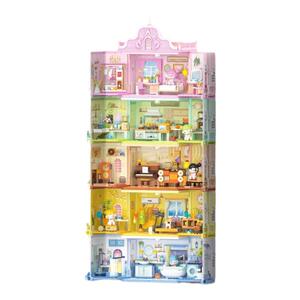 Nanci叠叠屋公主城堡积木玩具