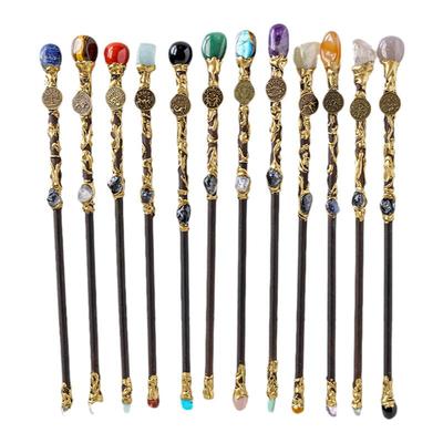 天然水晶十二星座魔法水晶权杖