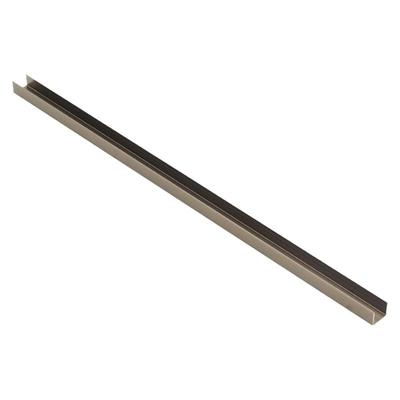 香槟色橱柜铝材收口框铝合金u型槽条瓷砖柜灶台单封边瓷砖卡槽条