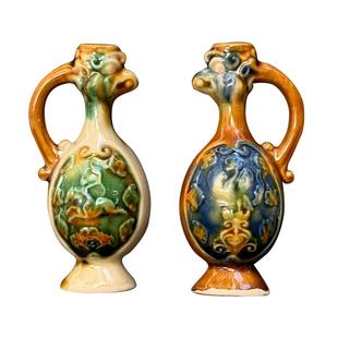 故宫博物院唐三彩凤首壶文创洛阳陶瓷国潮原创设计风冰箱贴伴手礼