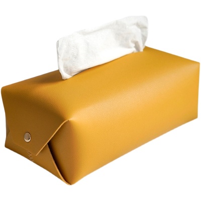 网红高档汽车载欧式轻奢纸巾盒