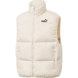 优购puma彪马男子Puffer Down Vest色运动休闲羽绒马甲69353387