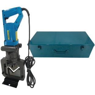 MHP-20手提式电动液压冲孔机角钢槽钢光伏开孔神器角铁切断倒角机