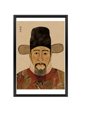 古代贤臣名将经典怀旧复古牛皮纸