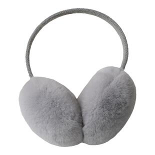双面獭兔毛耳套真毛皮草耳捂男女韩版纯色可伸缩耳包冬季保暖耳罩