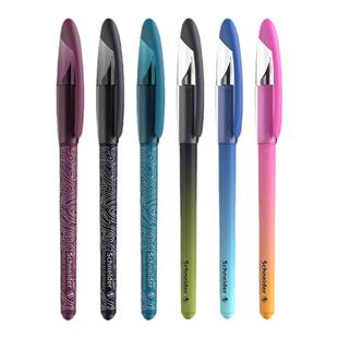 新品 德国进口Schneider施耐德三年级小学生儿童练字日用书写墨囊0.5mm锋线幻影Voyage可换墨囊钢笔F尖礼物