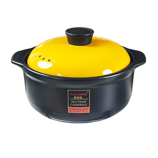 砂锅家用明火耐高温炖锅干烧不裂煤气燃气陶瓷养生煲汤砂锅大容量