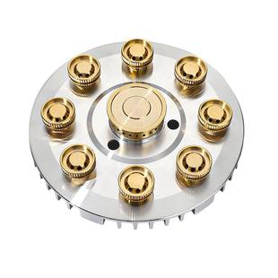 适用华帝九头猛火燃气灶配件分火器盖九腔煤气灶具炉头芯改装大全