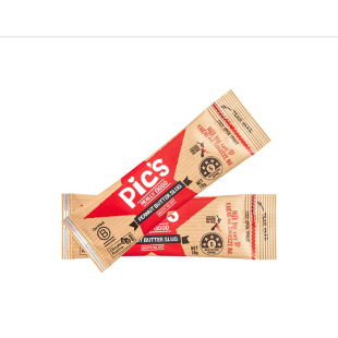 Pics皮卡思旗舰店18g*2条无盐幼滑便携条花生酱健身生酮