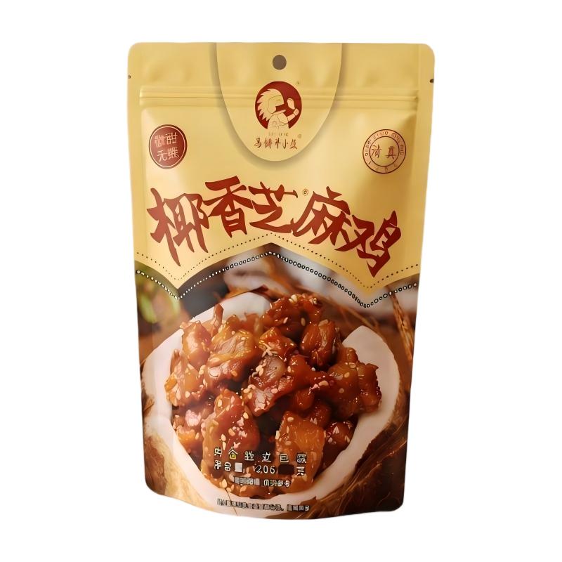 马哥开小灶椰香芝麻鸡即食零食