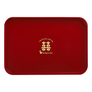 结婚托盘果盘陪嫁套装婚庆用品大全婚礼茶盘敬茶杯托盘新人敬茶盘