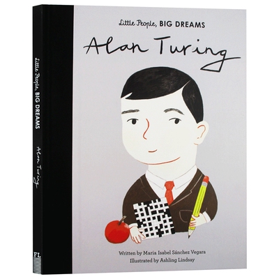 精装 英文原版 Little People  Big Dreams Alan Turing 小男孩大梦想 艾伦图灵 英文版儿童图书