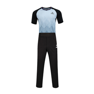 准者篮球裁判服套装比赛专业执裁速干运动短袖透气吸汗高腰裁判裤