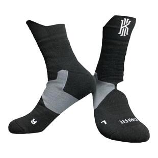 送手环护腕NBA精英篮球袜男欧文詹姆斯哈登运动袜毛巾底长筒中筒