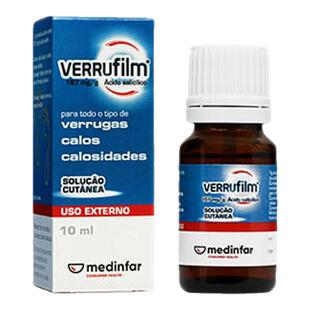 欧洲进口Verrufilm乐飞水杨酸去疣液扁平疣丝状跖疣鸡眼除疣药水