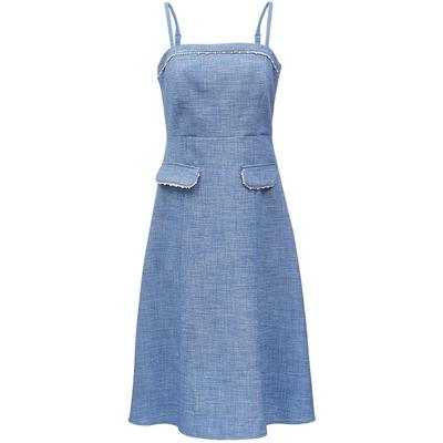 VeroModa时尚夏季吊带裙子