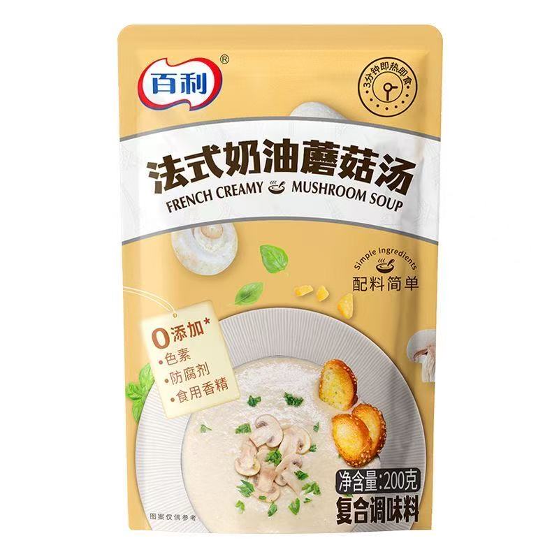 百利法式奶油蘑菇汤200g奶香味