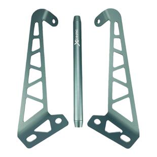 适用于光阳赛艇300 250改装导航支架400多功能扩展横杆平衡杆支架