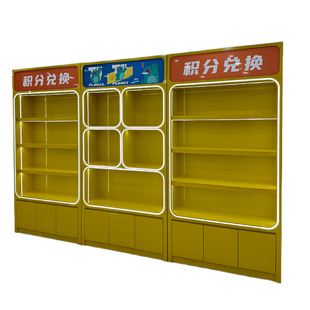 谷子店礼品展示柜弹珠机店玩具货架手办盲盒文创数码产品中岛展柜