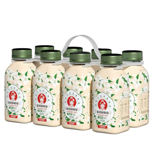 南京开市客代购木蘭茶语茉莉鲜奶绿奶茶350ml瓶装冷藏发古法真茶