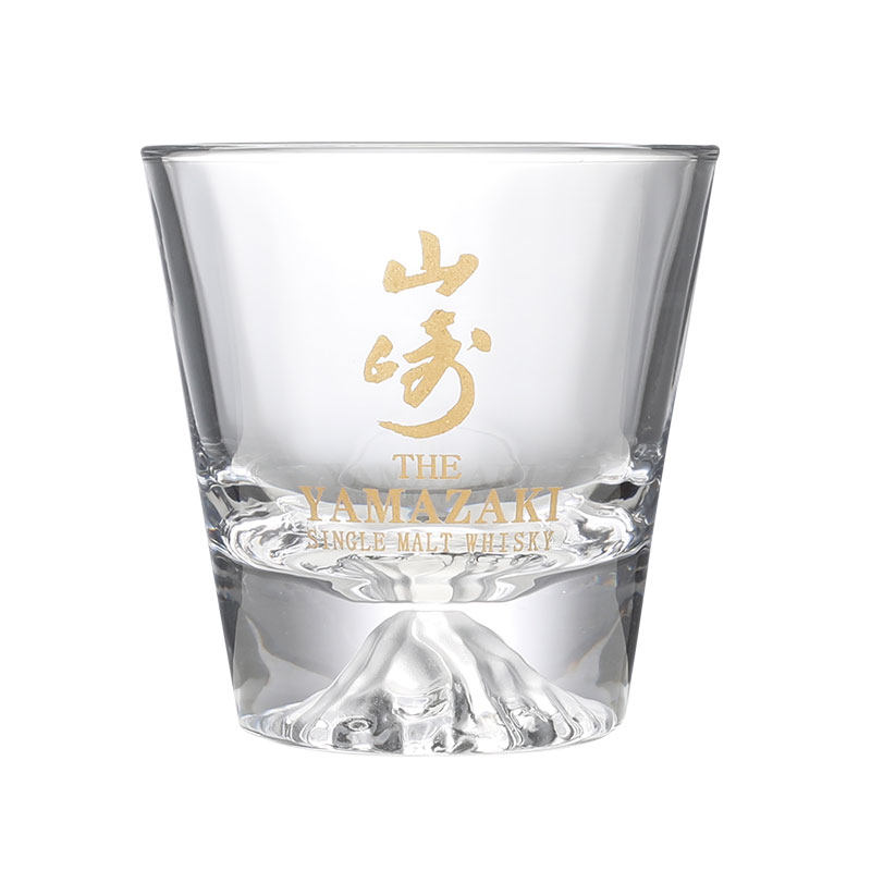 水晶玻璃江户硝子雪山威士忌酒杯