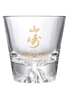 水晶玻璃江户硝子雪山威士忌酒杯