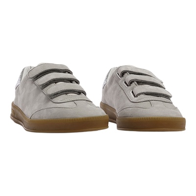 P448 CAPRI女款低帮浅灰绒面经典闪粉鞋尾德训鞋休闲鞋 秋冬系列