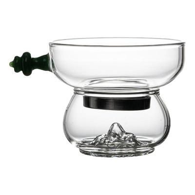 玻璃茶漏创意茶滤茶具配件茶叶过滤茶网泡茶茶水分离茶隔网滤茶器