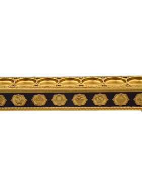 藏式纯铜烛台香炉供奉酥油灯灯座