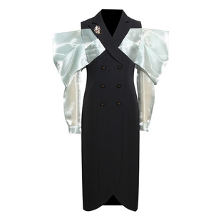 创意狐礼服高端轻奢小众2026新款日常可穿生日礼服设计师款连衣裙