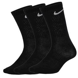 Nike耐克袜子男袜女袜经典款中筒袜三双装休闲袜运动袜SX7676-010
