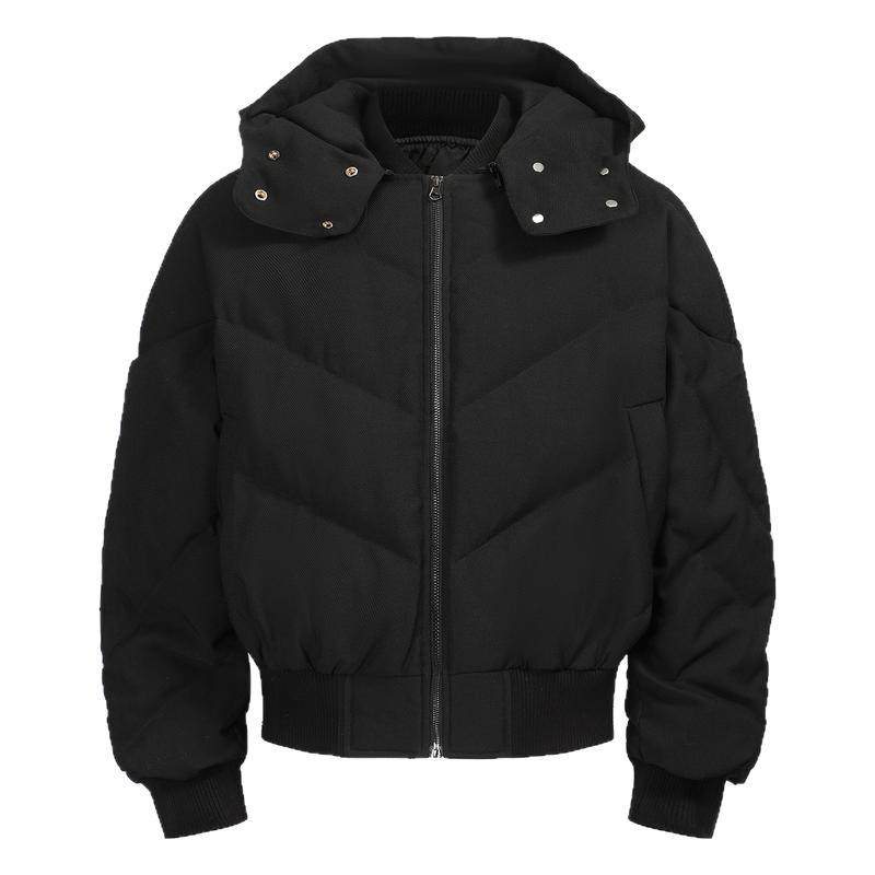 【TZ killer】PILOTDOWN飞行员羽绒服可拆卸帽子90白鸭绒保暖外套