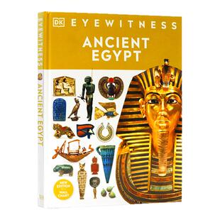 DK百科古埃及 Ancient Egypt 英文原版探险法老土地上的奇迹和财富的图片指南历史文明百科DK畅销书目击者系列精装全彩插图