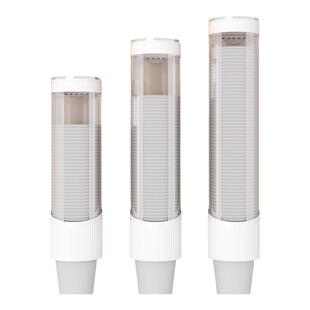 一次性杯子架自动取杯器饮水机水杯杯架家用免打孔放纸杯的置物架