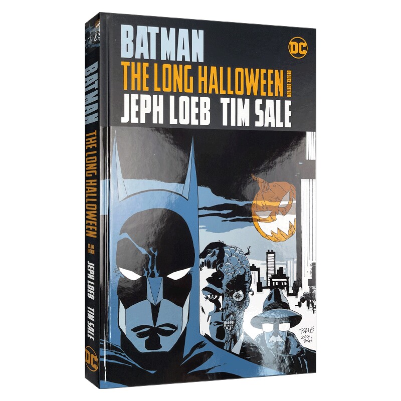 英文原版 Batman The Long Halloween Deluxe Edition 蝙蝠侠 漫长万圣节豪华版 DC漫画 精装 英文版 进口英语原版书籍