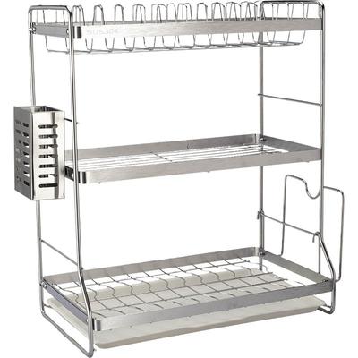 摩登主妇304不锈钢碗碟收纳架