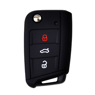 大众2019-2324款速腾新宝来18款朗逸plus探歌途探岳硅胶钥匙套 包