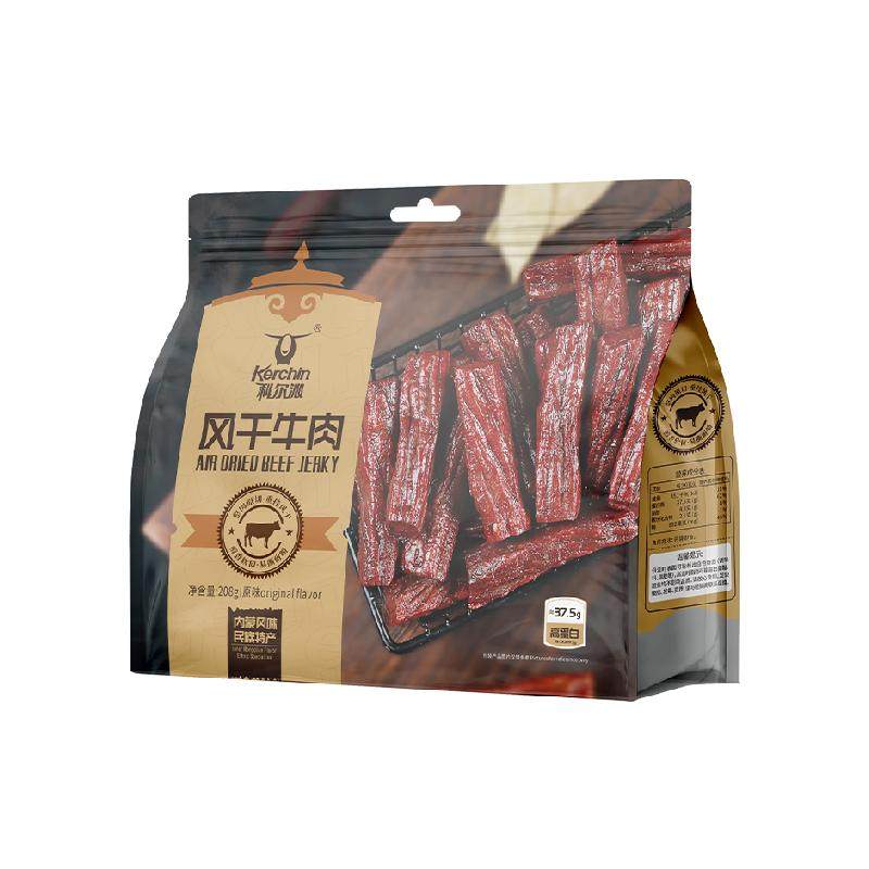 科尔沁手撕风干牛肉干内蒙古特产肉干肉铺解馋健身追剧休闲零食
